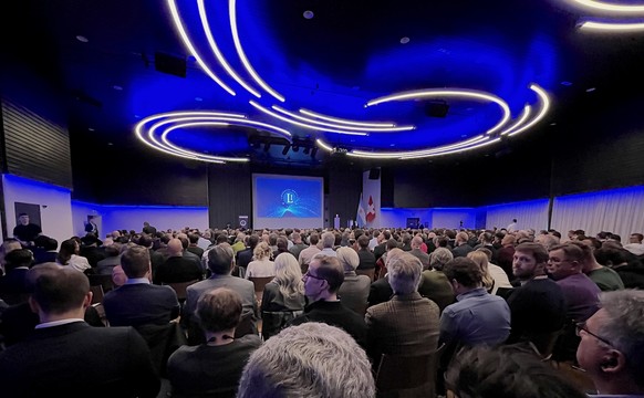 Javier Milei était de passage à Kloten pour recevoir un prix de la part de l&#039;Institut libéral.