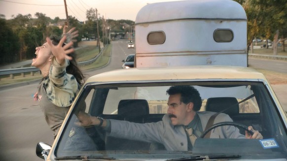 Le faux documentaire humoristique «Borat!» dépeint le Kazakhstan comme un pays arriéré et barbare. Sorti en 2006, il a eu autant de succès que de critiques. Borat Sagdiyev est interprété par le comique britannique Sacha Baron Cohen. 