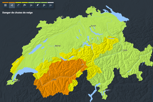 Danger d'intempéries 8 janviers