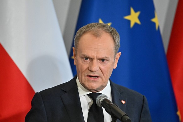 Le Premier ministre de la Pologne, Donald Tusk.