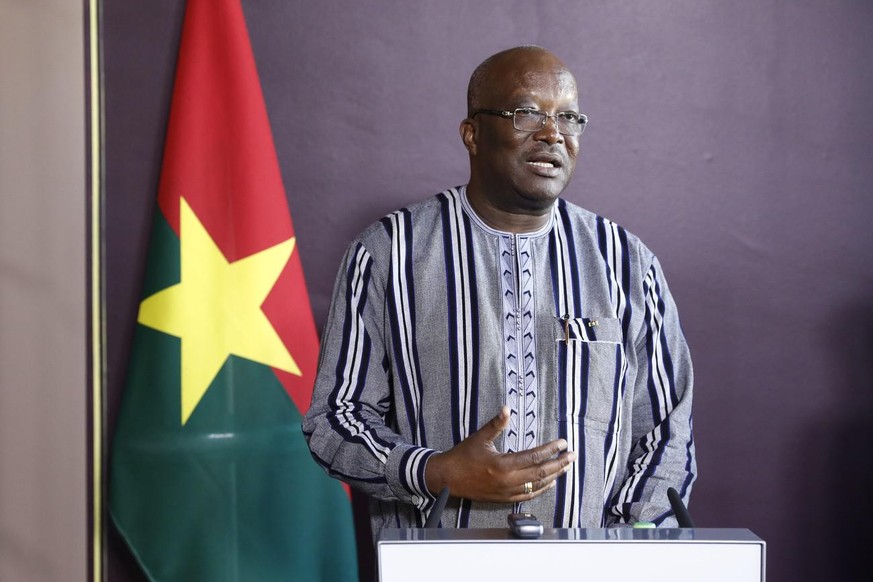 Le président du Burkina Faso Roch Marc Christian Kaboré.