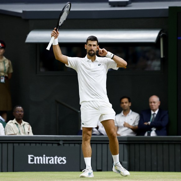 Novak Djokovic est en demi-finale à Wimbledon