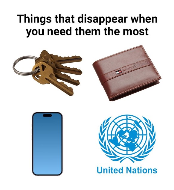 Meme zum Ukraine-Krieg und der UNO.