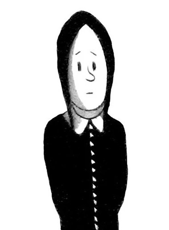 Wednesday Addams by Charles Addams