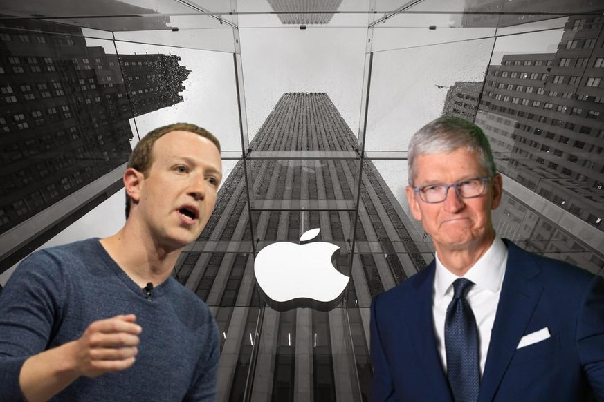 Entre Mark Zuckerberg, fondateur de Facebook et Tim Cook, patron d’Apple, rien ne va plus.