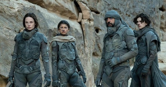 dune fremen
Rebecca Ferguson, zendaya, javier bardem, timothee chalamet