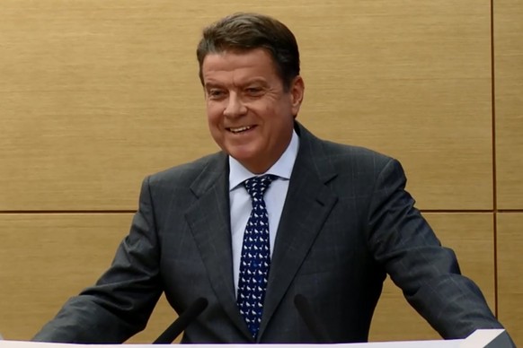 HANDOUT - Undatiertes Portrait von Colm Kelleher an einer Pressekonferenz. Der Verwaltungsrat der UBS Group AG schlaegt ihren Aktionaeren an der ordentlichen Generalversammlung vom 6. April 2022 Colm  ...