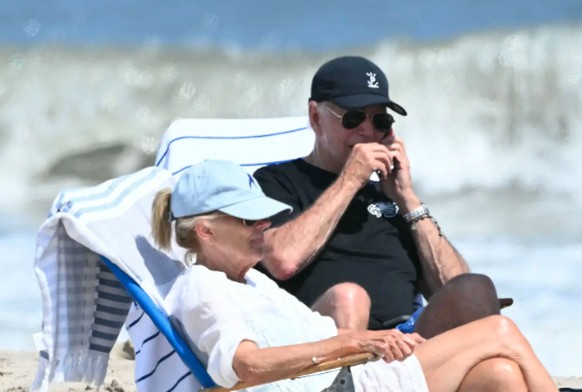 Joe et Jill Biden, dans le Delaware.