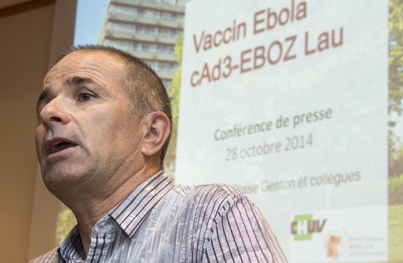 Le professeur Blaise Genton a de l&#039;expérience dans les études vaccinales. En 2014, il a contribué dans la lutte contre le virus Ebola, qui sévissait sur le continent africain.