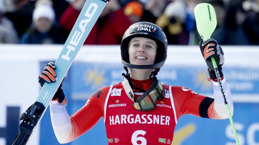 Camille Rast a vécu un week-end chargé d’émotions