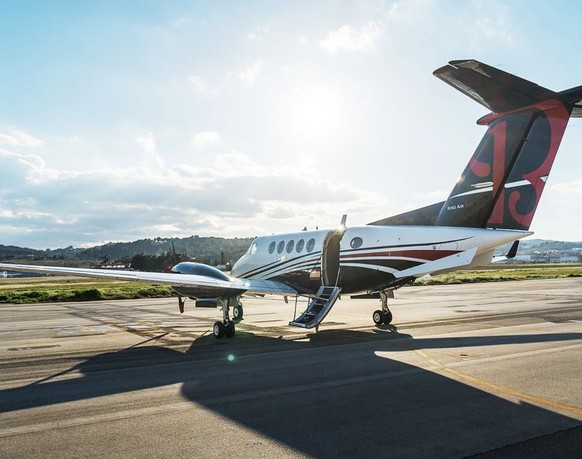 Un Beechcraft B200 (image d'illustration)