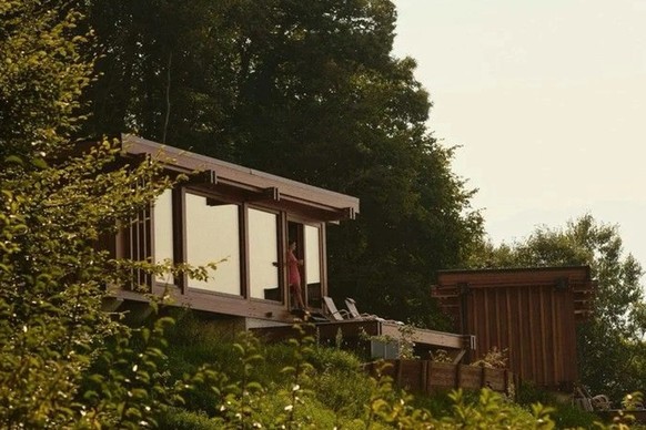 Au cœur d'une nature sauvage : le complexe de vacances Habitat Lago Maggiore, à Gambarogno (TI).