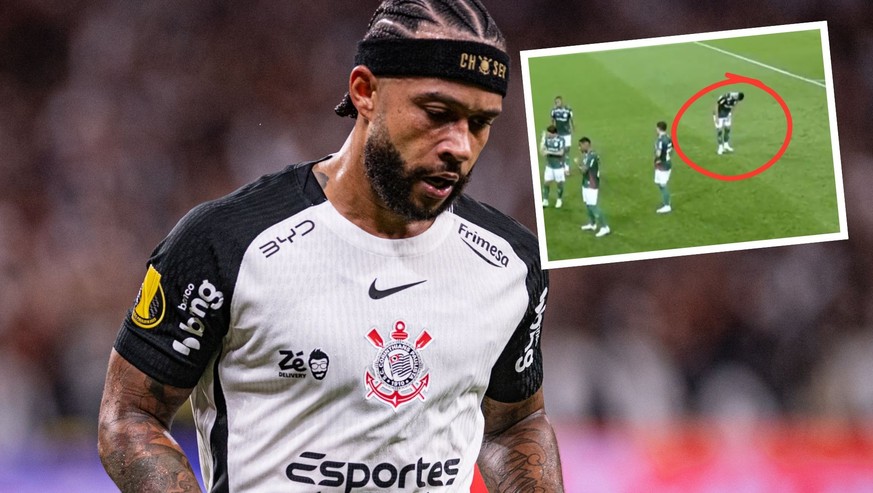 Il rate son penalty à cause d'un geste très vicieux de son adversaire