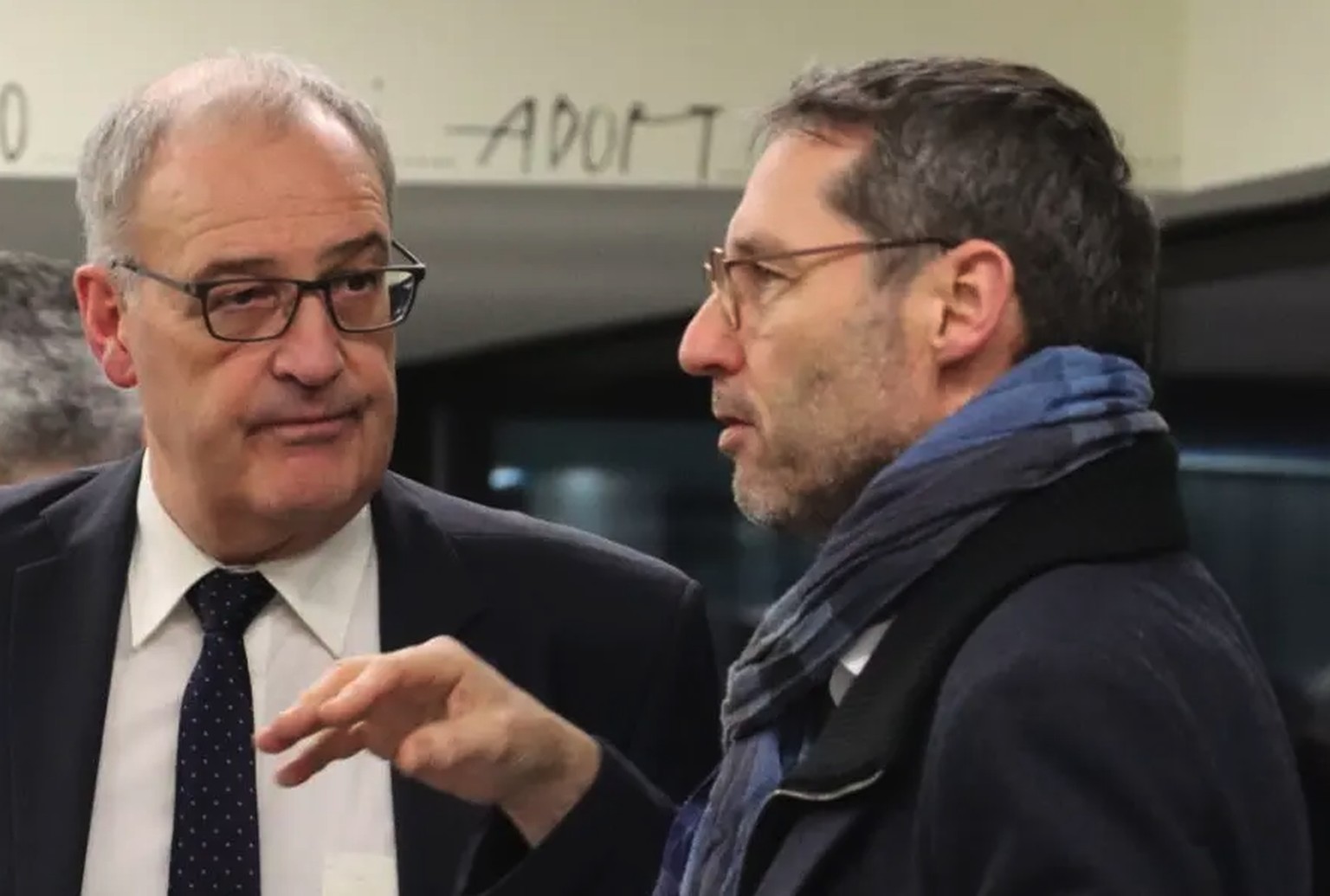 Urs Wiedmer, responsable de la communication du ministre de l&#039;économie Guy Parmelin,