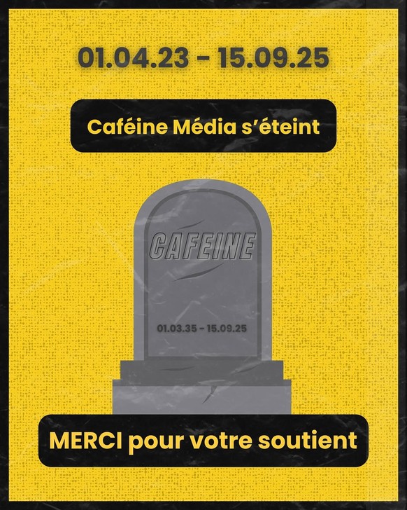 Lancé il y a deux ans et demi à Renens (VD), Caféine Média, le média «fait par des jeunes et pour les jeunes», cesse ses activités. «Malgré une quarantaine de jeunes mobilisés, 150 contenus créés et p ...