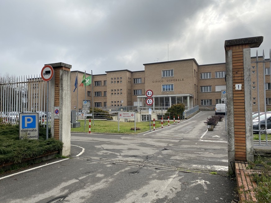 L&#039;hôpital de Codogno.