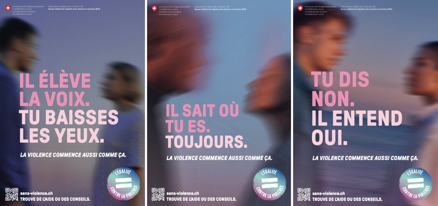 Campagne nationale est déployée en Suisse pour lutter contre les violences domestiques, sexuelles et de genre