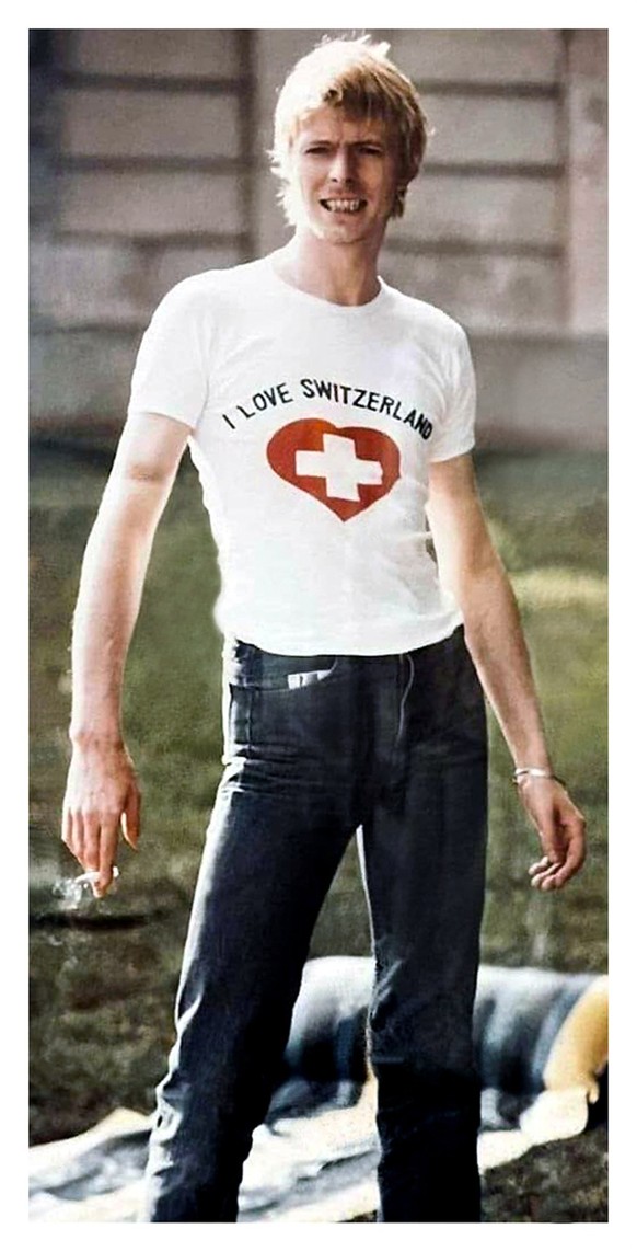 David Bowie a aimé vivre en Suisse de 1984 à 1994, où il s'est marié et où il a enresgitré des albums en studio