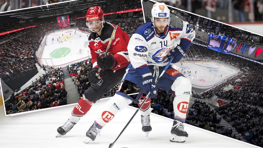 Le Lausanne HC et les ZSC Lions, qui s'affrontent en finale des play-off, bénéficient chacun d'une enceinte ultra-moderne.