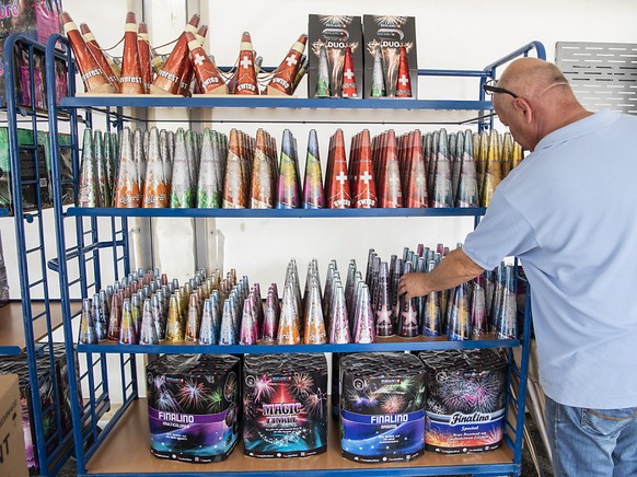 Plus de trois quarts de la population suisse souhaite interdire l&#039;utilisation de feux d&#039;artifice bruyants aux particuliers, selon un sondage (photo d&#039;illustration).