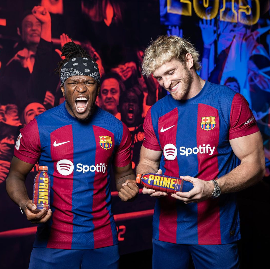 Prime », la boisson des urs Logan Paul et KSI et sponsor de