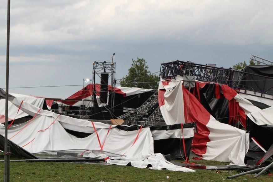 L&#039;écroulement de deux scènes du festival Pukkelpop, en Belgique, avait fait cinq morts en 2011.