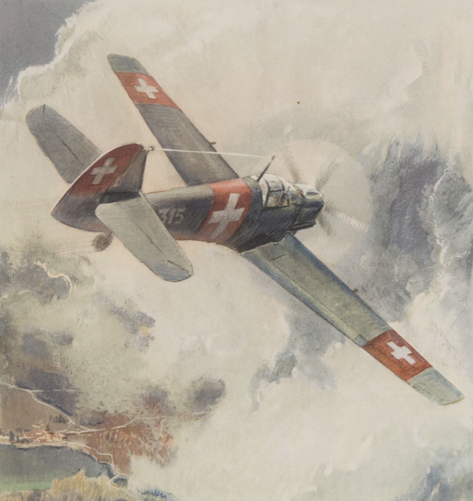 L’ennemi ne devait pas savoir d’où décollaient les avions militaires suisses.