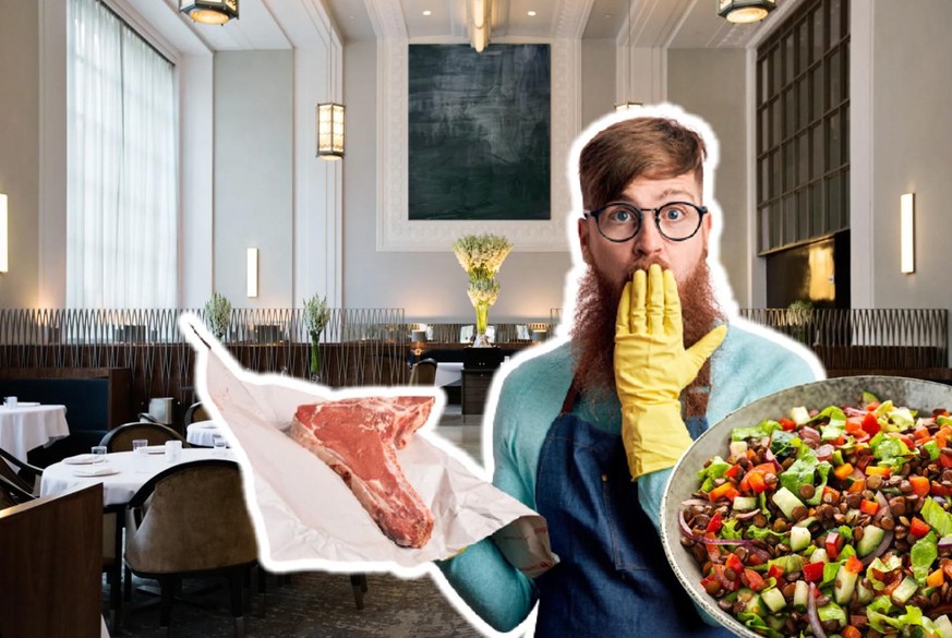 eleven madison park restaurant New York chef Daniel Humm vegan viande carnivore new york times critique gastronomique