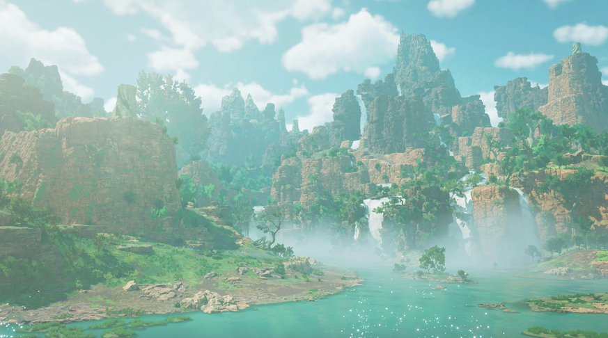 Les biomes restent classiques, mais plutôt réussis.