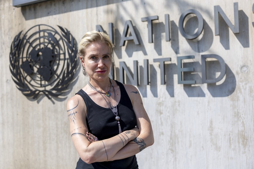 CAPTION CORRECTION: CORRECTS NAME FROM ERWA TO ARWA - L'ancienne correspondante internationale senior de CNN et fondatrice de l'ONG INARA (Reseau international d'aide, de secours et d&# ...