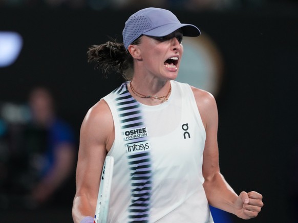 Iga Swiatek a souffert dans son 1er tour à Melbourne