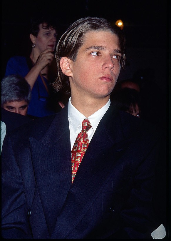 American future businessman Donald Trump Jr attends the groundbreaking ceremony for one of his father&#039;s Trump International hotels, 1990s. (Photo by Rose Hartman/Getty Images)