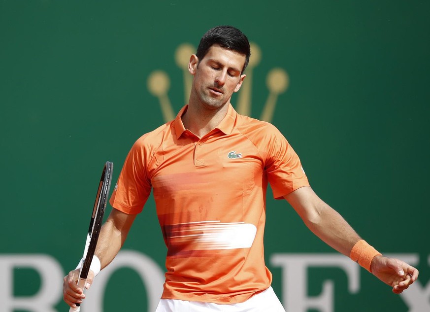 D'abord pris de vitesse au fond du court, Novak Djokovic a commis la plupart des fautes et beaucoup hésité sur la marche à suivre.