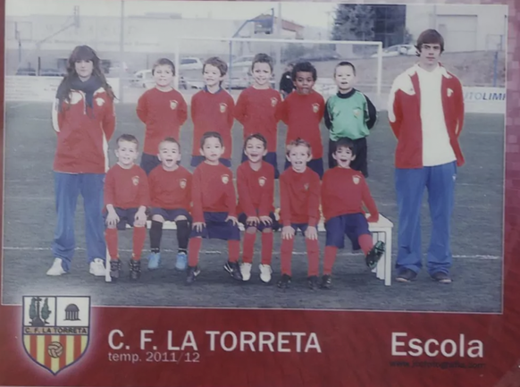 équipe de Lamine Yamal au FC La Torreta