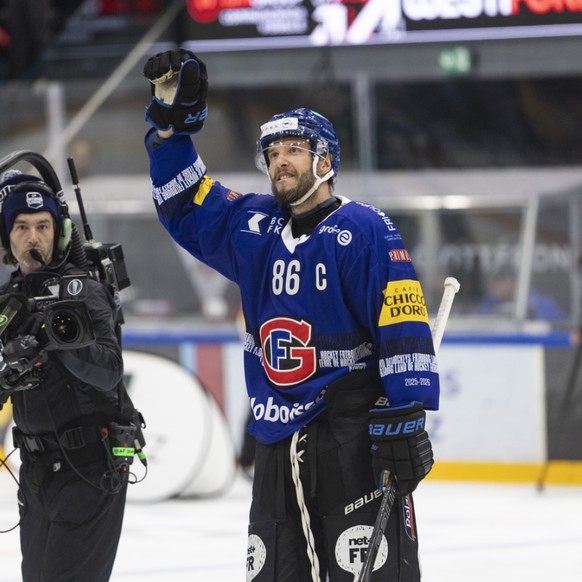 Julien Sprunger a profité une dernière fois du public fribourgeois