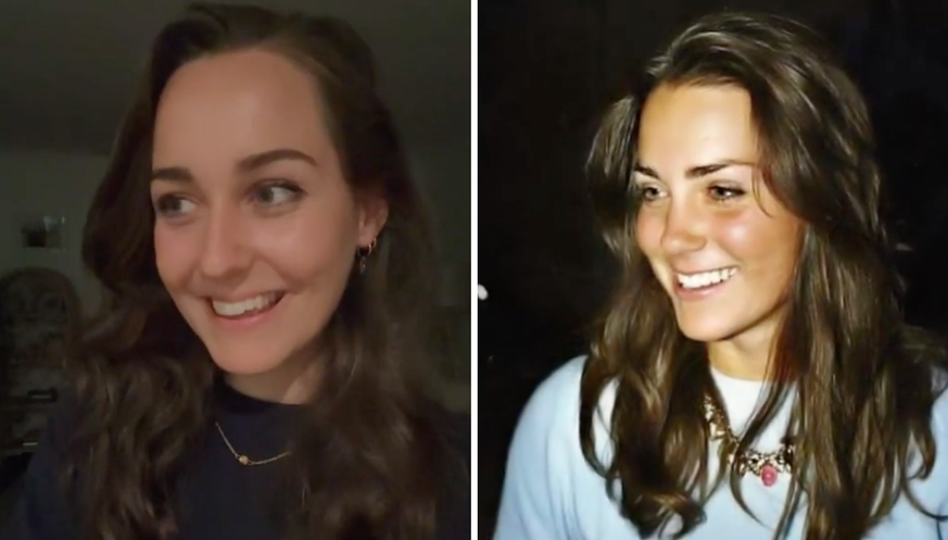 TikTok a trouvé le sosie de Kate Middleton