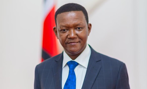 Alfred Mutua, ministre du Travail du Kénya.