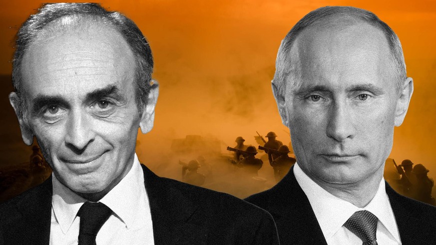 Eric Zemmour voyait en Poutine un modèle pour l'Europe.