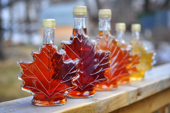 Ahornsirup aus Kanada – in verschiedenen colour grades A bis D.