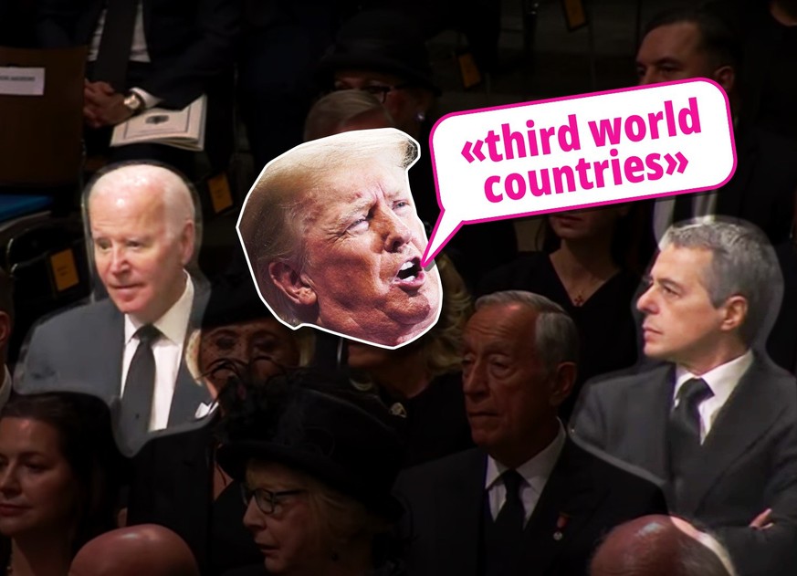 Biden s'assied à côté de Cassis et Trump trouve cela «irrespectueux»