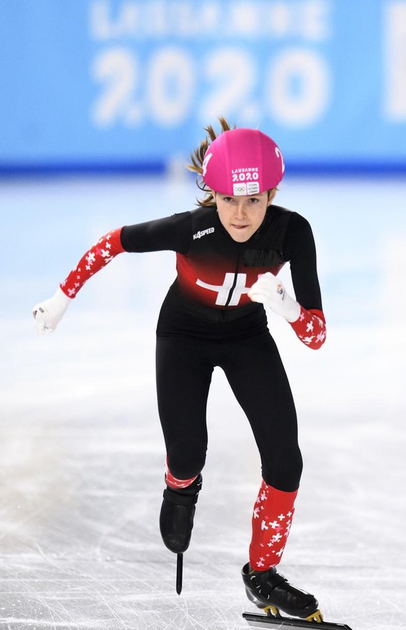 Alexia Turunen, première Suissesse à s'être qualifiée pour les JOJ de Lausanne en 2020 en short track