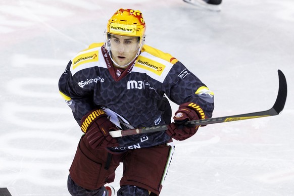 PostFinance Top Scorer Geneve-Servette&#039;s forward Valtteri Filppula in action, during a National League regular season game of the Swiss Championship between Geneve-Servette HC and Lausanne HC, at ...