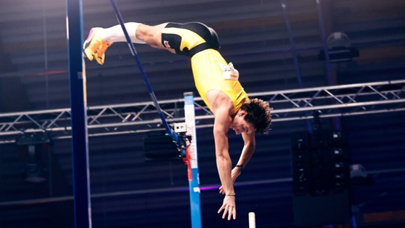 Le Suédois Armand Duplantis a franchi 6,31 m jeudi à Uppsala.