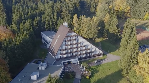 L'Hôtel Ski en été.