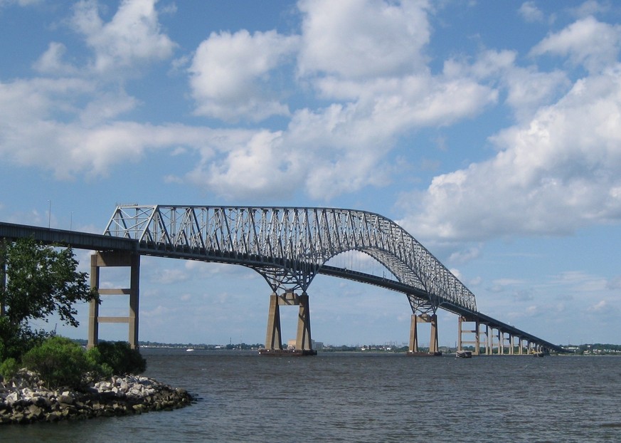 Le pont Francis Scott Key de Baltimore.