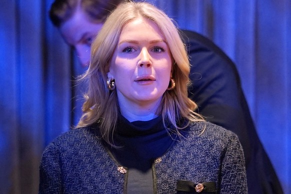 White House press secretary Karoline Leavitt attends an annual policy retreat, Tuesday, Jan. 6, 2026, in Washington. (AP Photo/Evan Vucci)
Trump