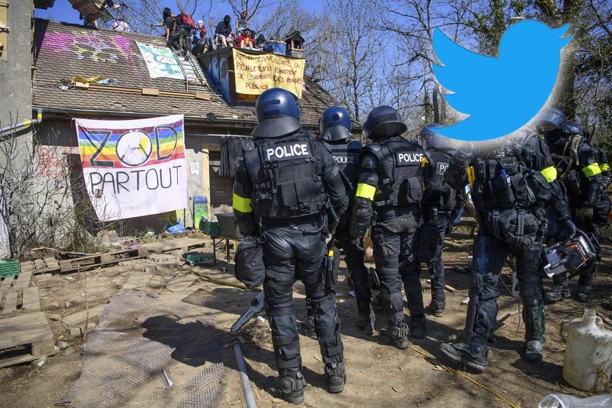 Pourquoi la police vaudoise a tweeté comme jamais depuis la ZAD