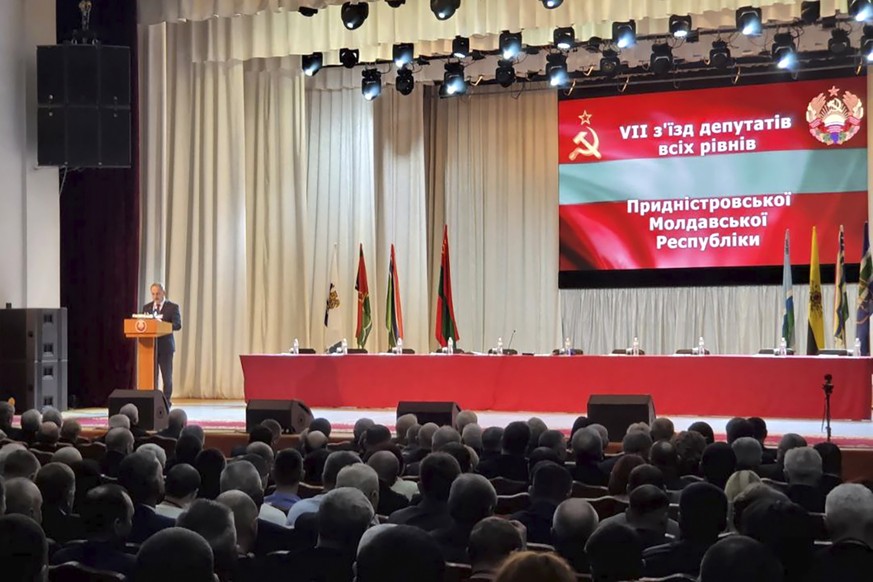 Les députés de Transnistrie se sont réunis mercredi à Tiraspol en congrès extraordinaire.