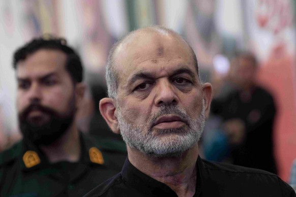 Le commandant en chef des gardiens de la révolution, Ahmad Vahidi.