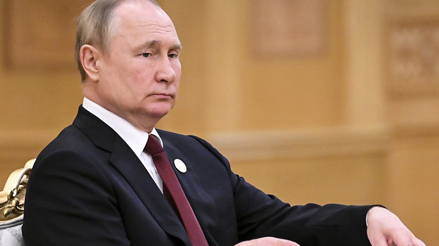 Selon Vladimir Poutine, &quot;l&#039;appel à l&#039;Ukraine à poursuivre les combats et à refuser les négociations ne fait que confirmer notre hypothèse que l&#039;Ukraine et le bien du peuple ukraini ...